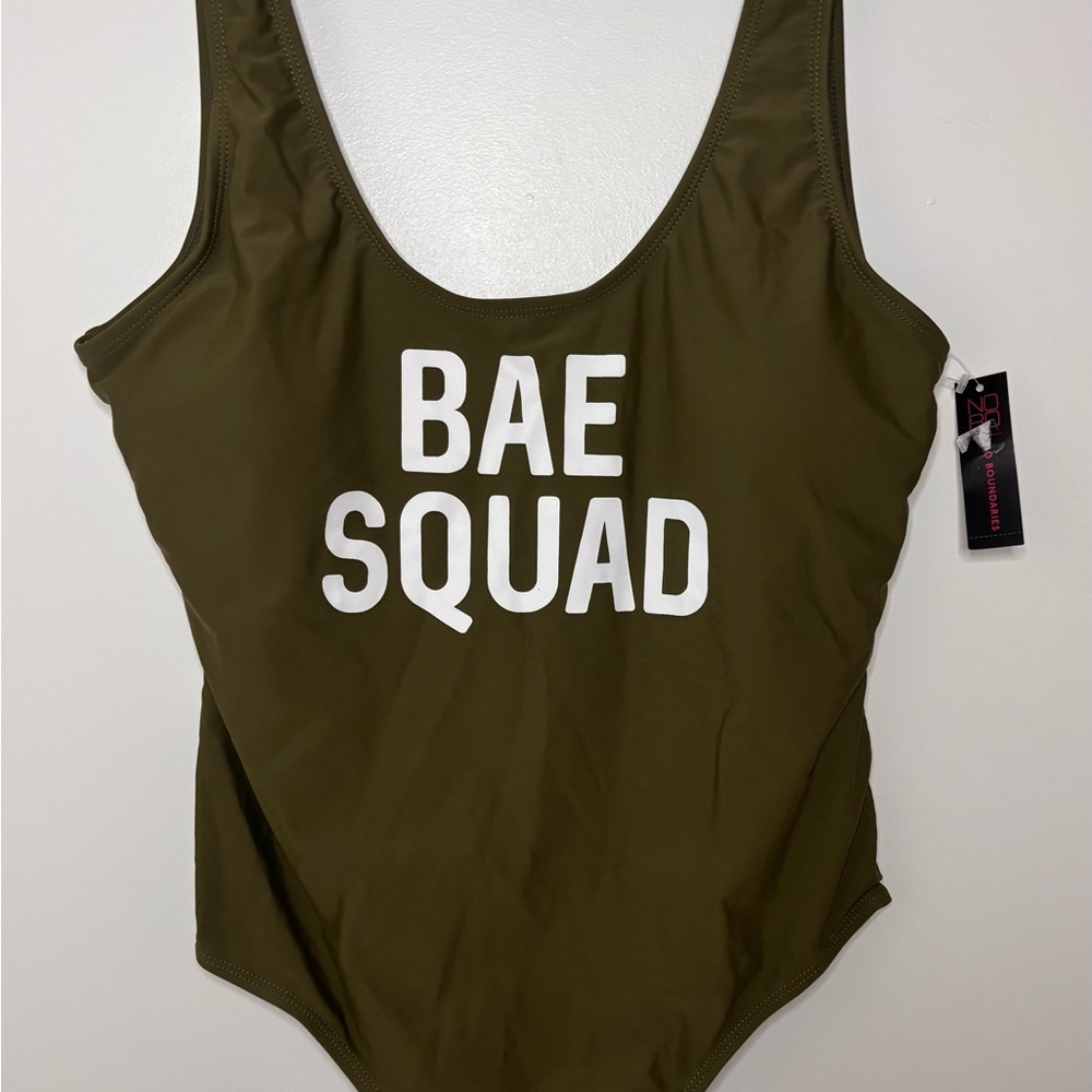 Olive Green BAE SQUAD Women's Top